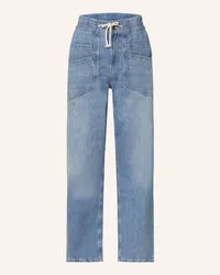 ba&sh Straight Jeans MIMA im Jogging-Stil Blau