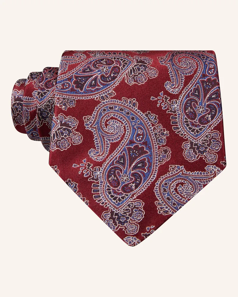 Eton Krawatte rot Dunkelrot