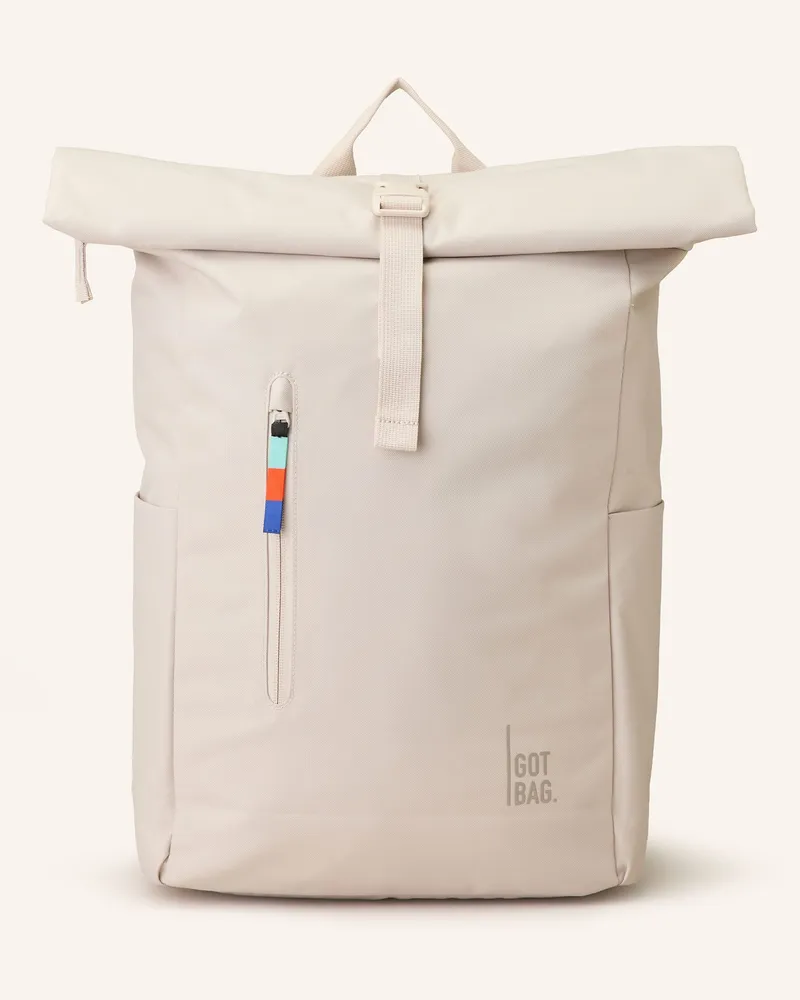 Got Bag Rucksack Rolltop Easy beige Creme