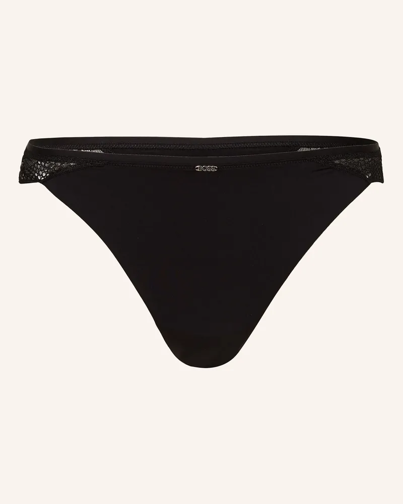 HUGO BOSS Slip PEONY LACE Schwarz