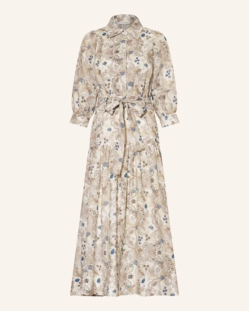 Kudibal Hemdblusenkleid PALMADEA aus Leinen mit 3/4-Arm Ecru