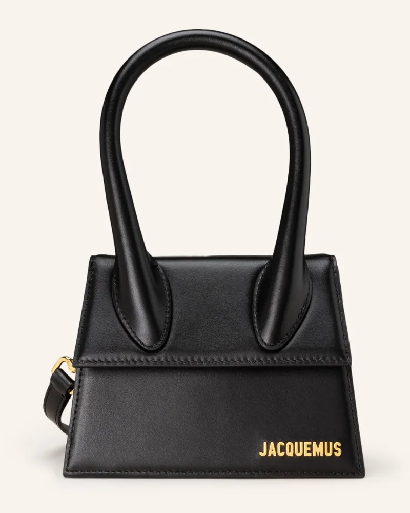 Jacquemus Handtasche Le Chiquito Moyen schwarz Schwarz