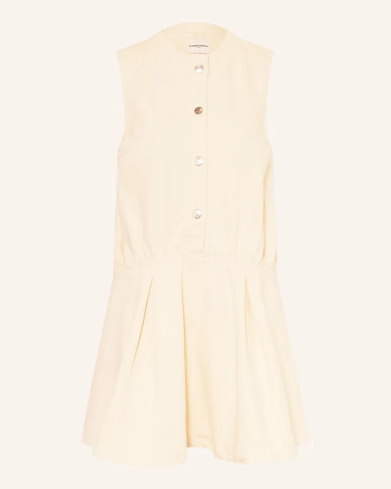 Claudie Pierlot Jeanskleid Ecru