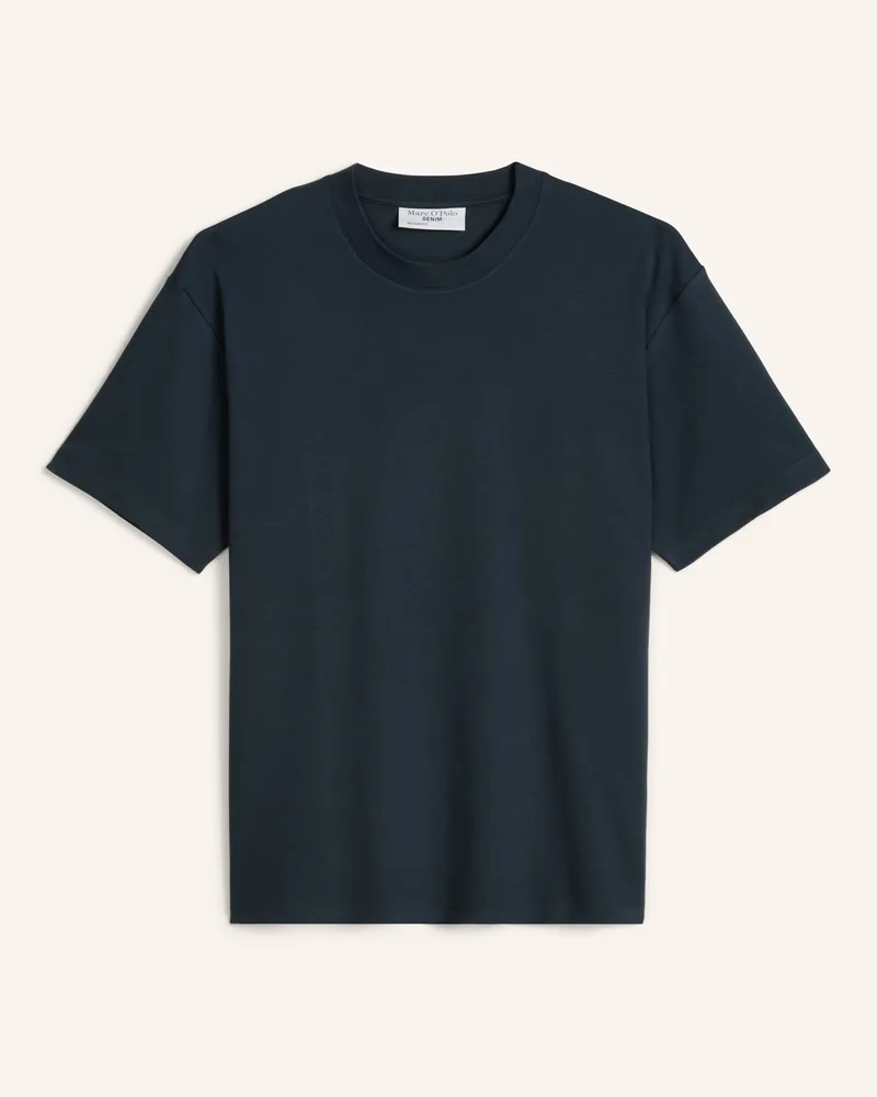 Marc O'Polo T-Shirt blau Dunkelblau