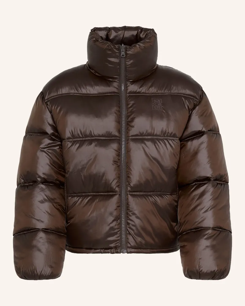 ICHI Steppjacke Ihfecina braun Dunkelbraun