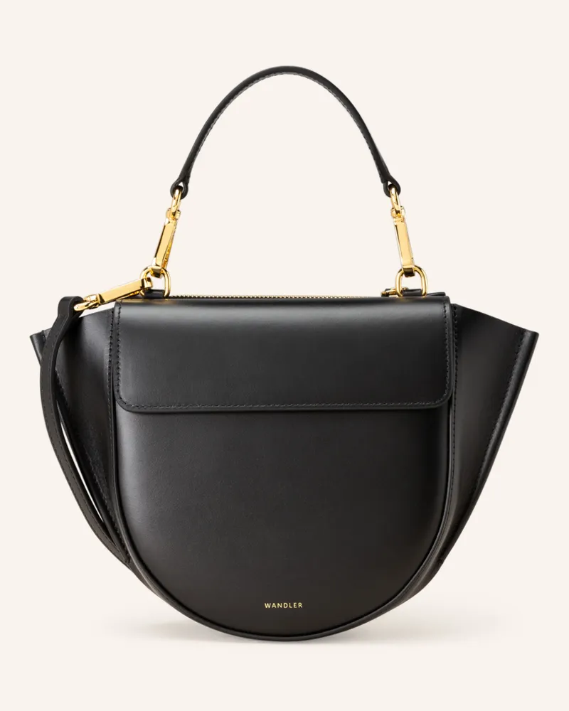 WANDLER Umhängetasche Hortensia Mini schwarz Schwarz