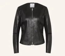 Lederjacke TORRI im Materialmix