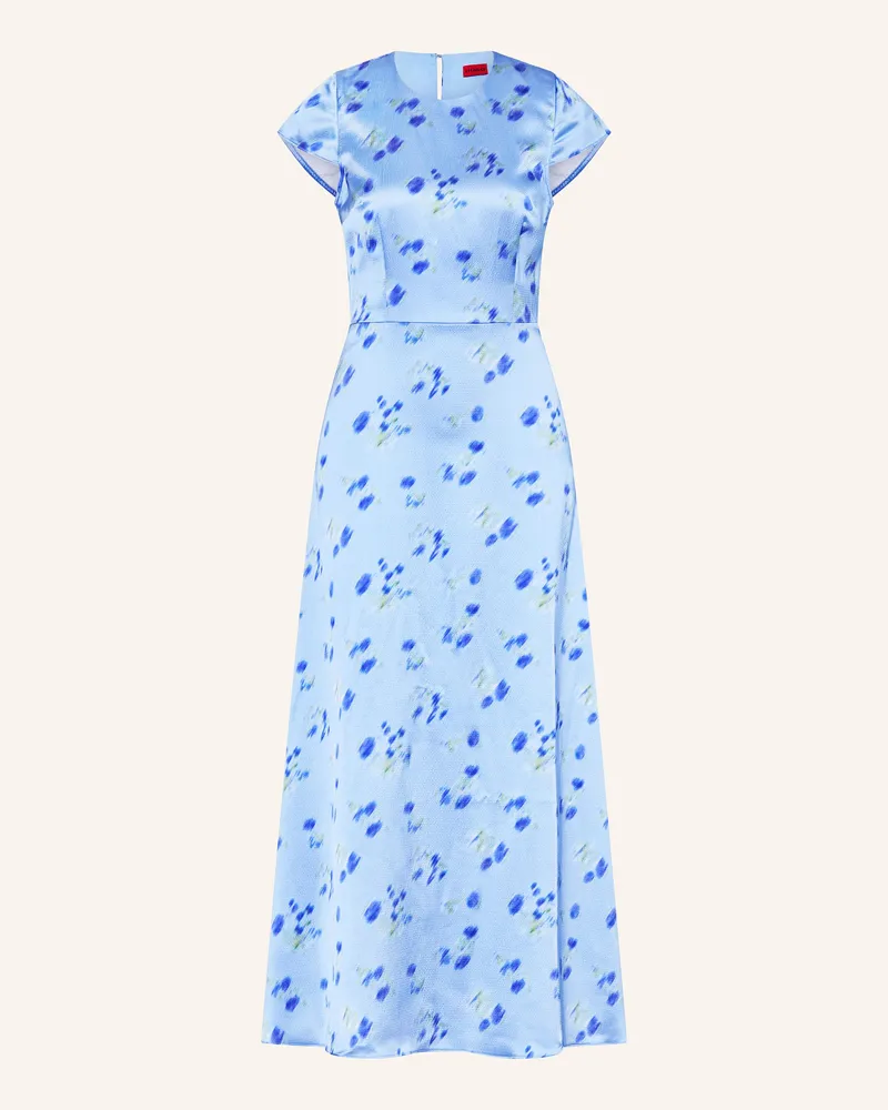 HUGO BOSS Kleid Kamela blau Hellblau