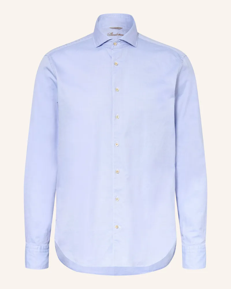 Stenströms Oxfordhemd Regular Fit blau Hellblau