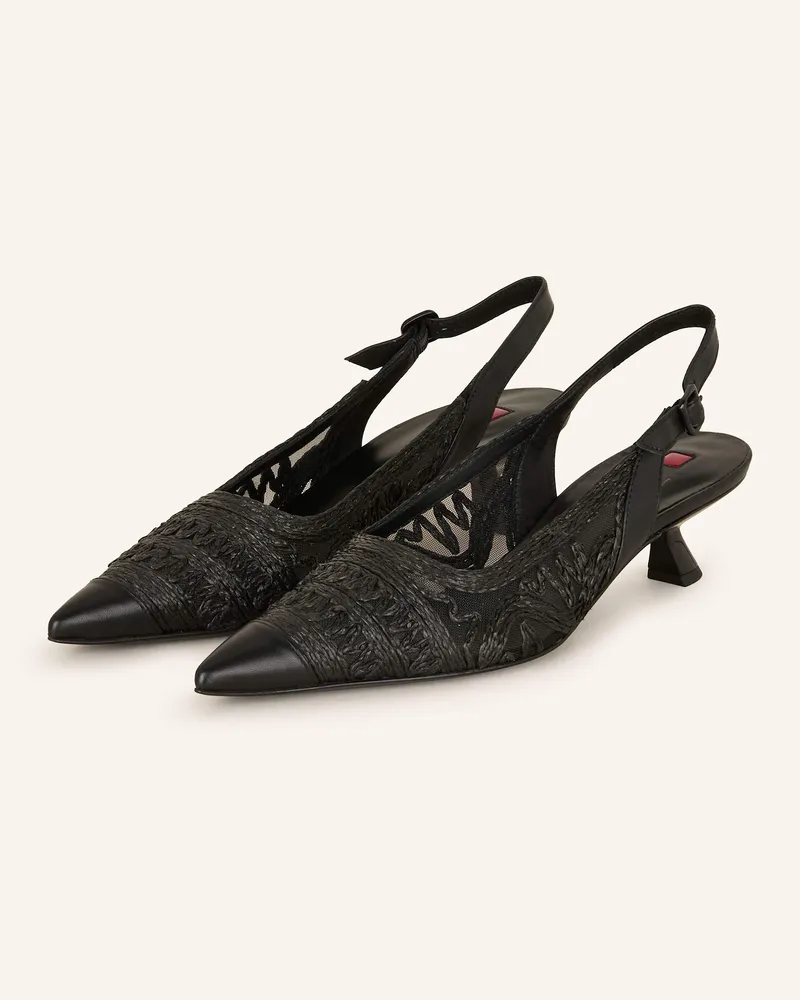Högl Slingpumps Schwarz