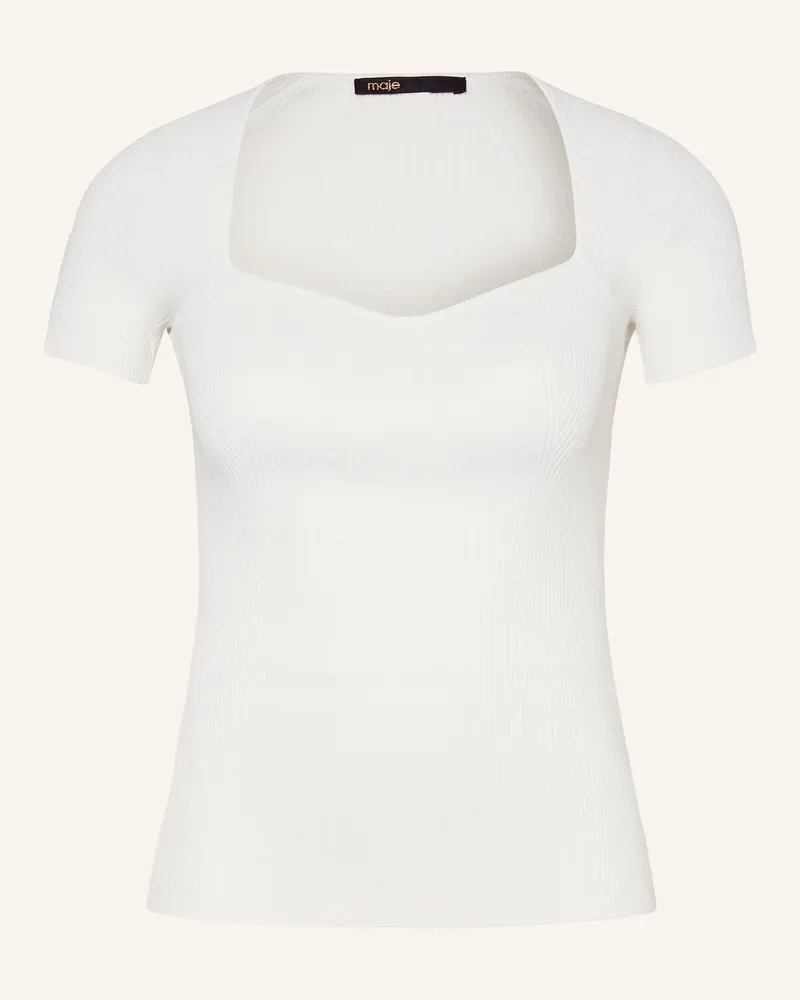Maje T-Shirt Ecru