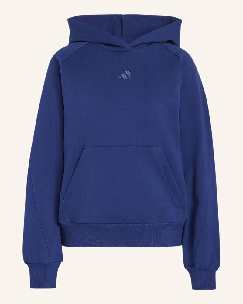 adidas Adidas Kit Hoodie, Kleines Logo blau Blau