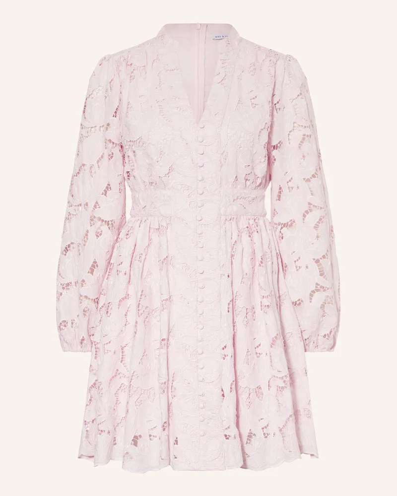 Mrs & HUGS Spitzenkleid Rosa