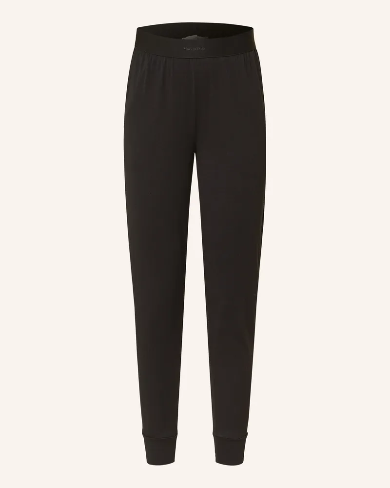 Marc O'Polo Lounge-Hose schwarz Schwarz