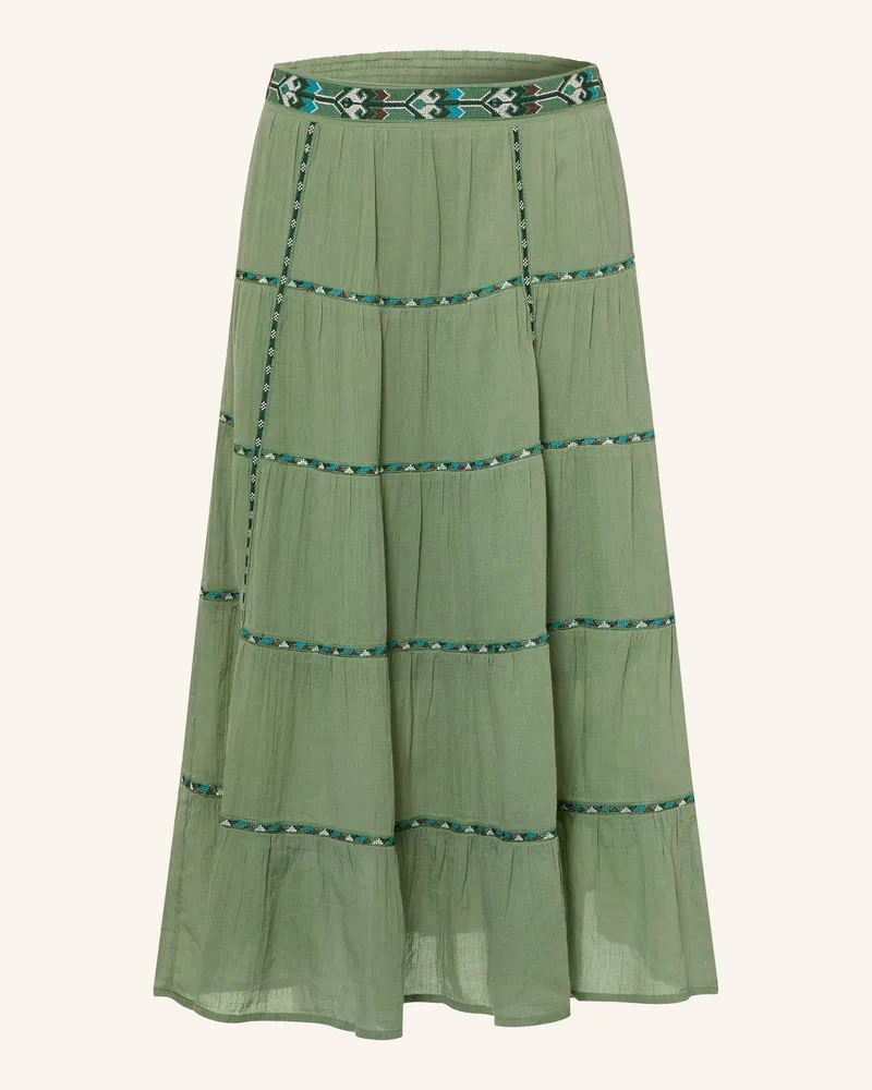 ba&sh Rock Paloma Mit Spitze gruen Oliv