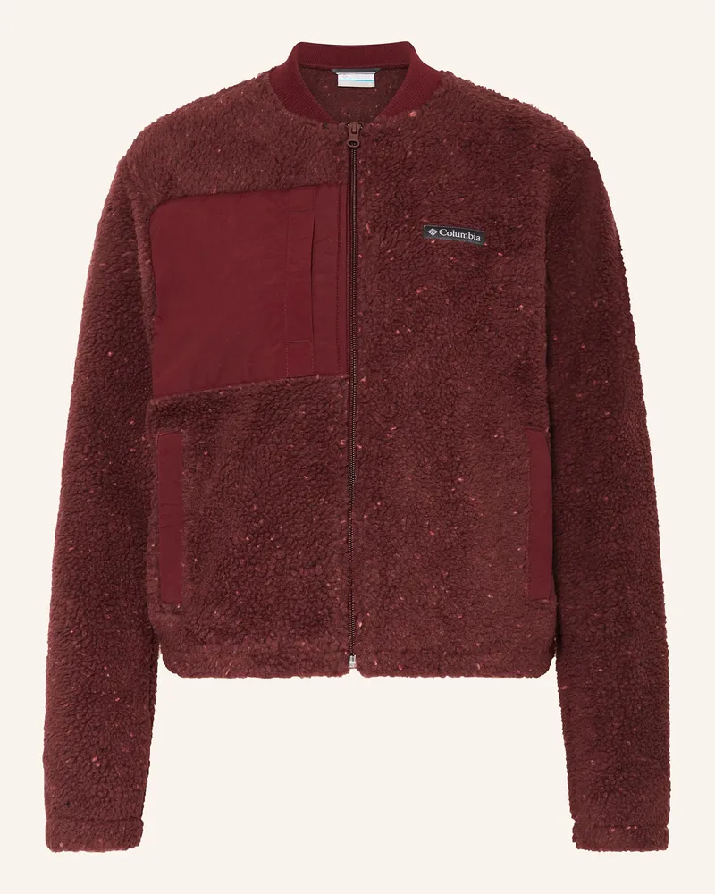 Columbia Sportswear Company Teddyfell-Fleecejacke STELLAR PATH Dunkelrot