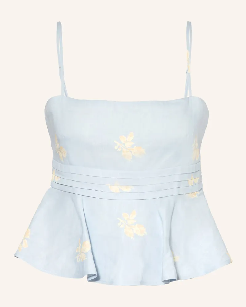 Claudie Pierlot Top blau Hellblau