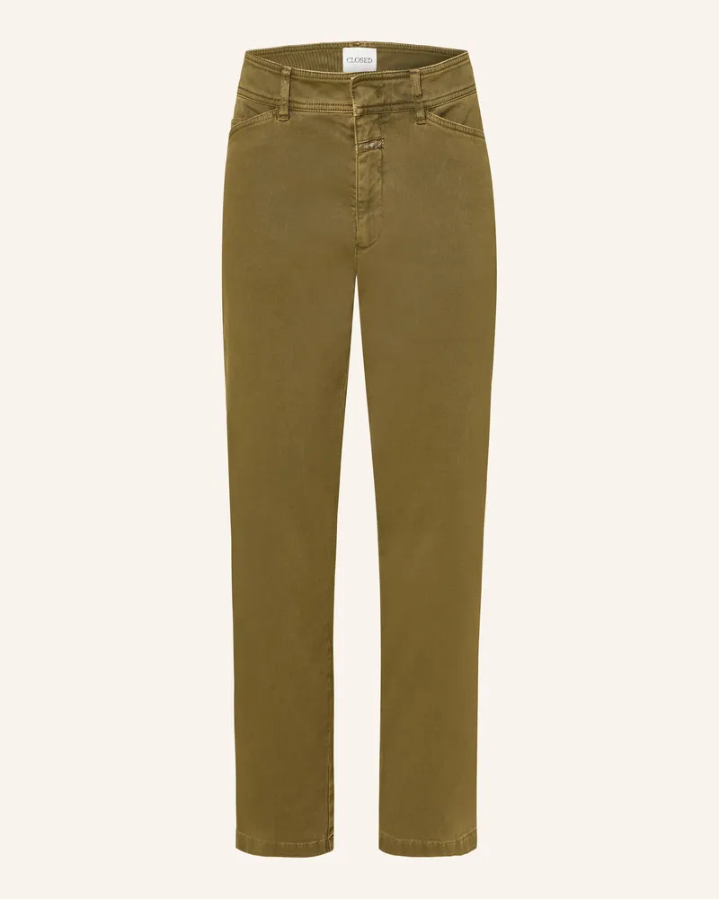 Closed Chino Sylva gruen Oliv