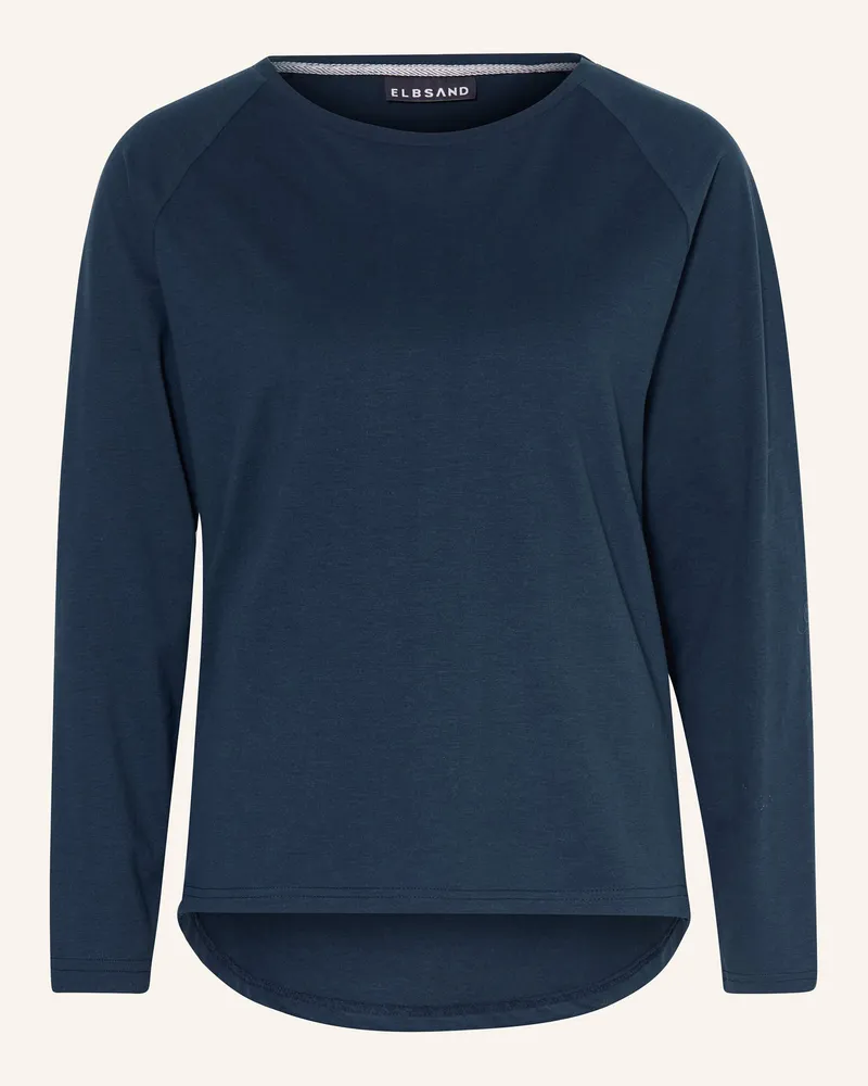 ELBSAND Longsleeve Tinna blau Dunkelblau