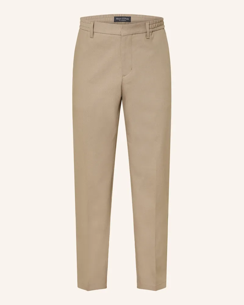 Marc O'Polo Chino Belsbo Jogger Relaxed Fit Mit Leinen beige Beige