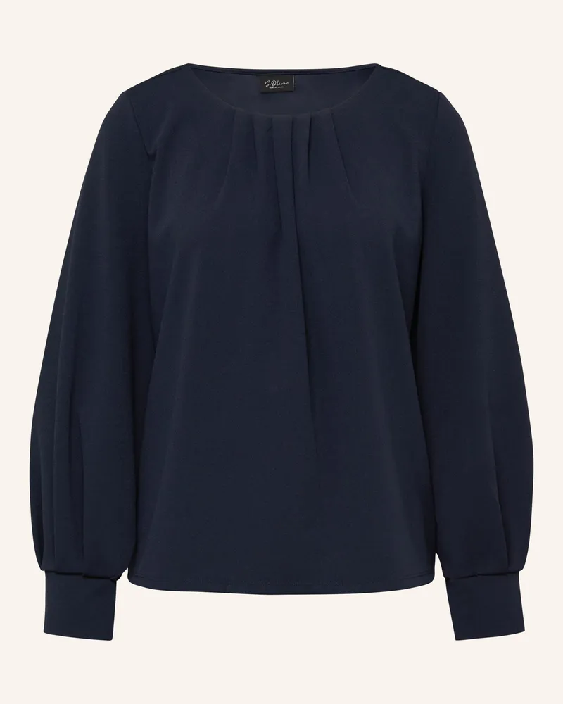 S.Oliver T-Shirt blau Blau