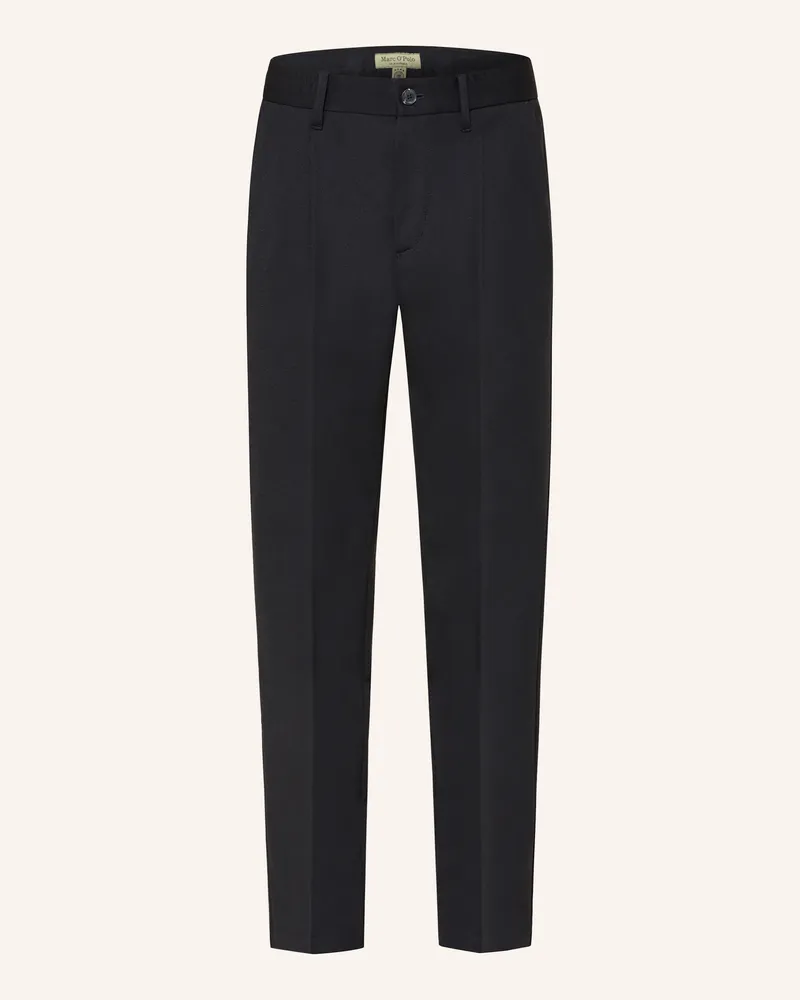 Marc O'Polo Jerseyhose MOROT JOGGER Tapered Fit Dunkelblau