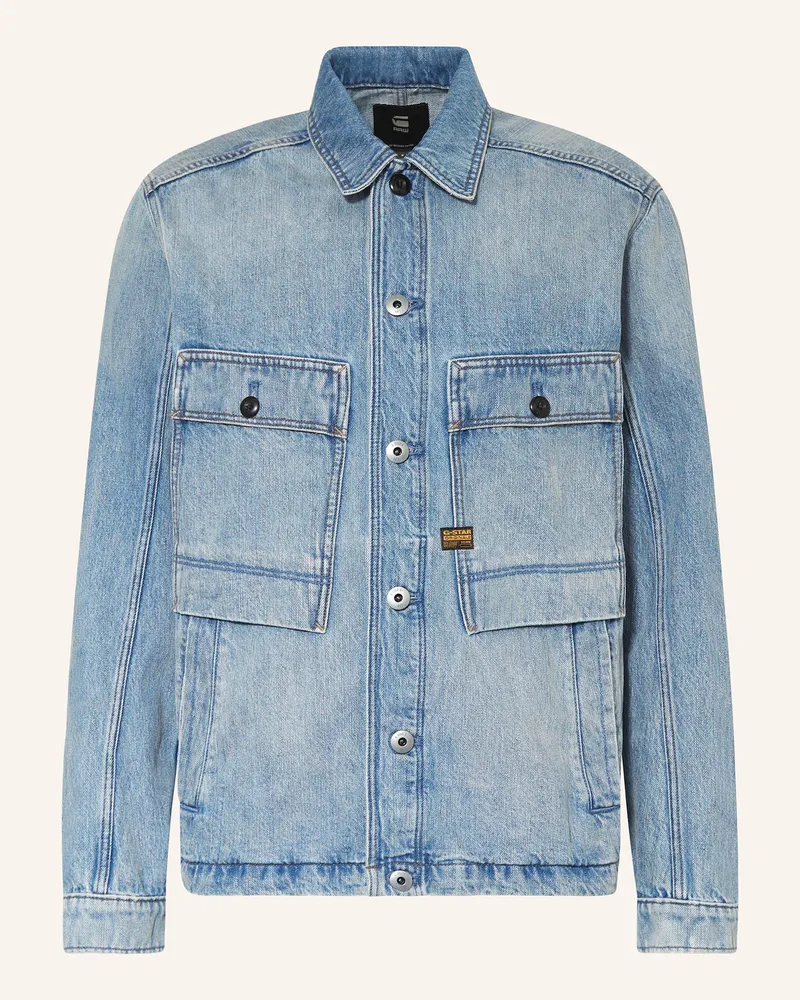 G-STAR RAW Jeans-Overjacket MOSA Blau