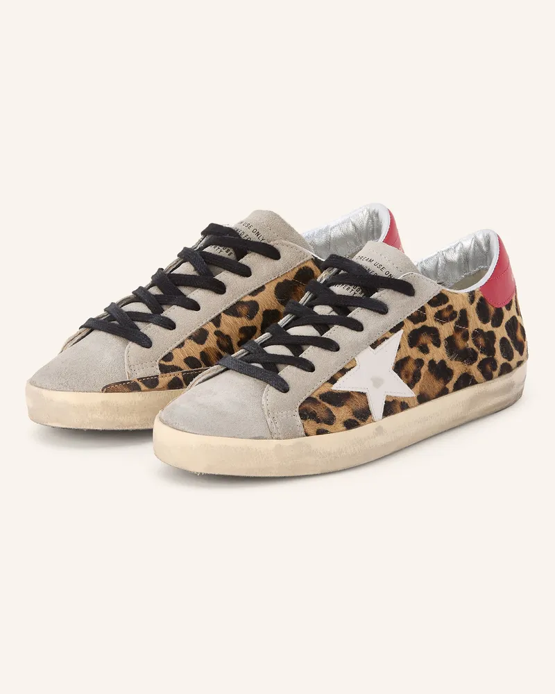 Golden Goose Sneaker Super-Star braun Grau