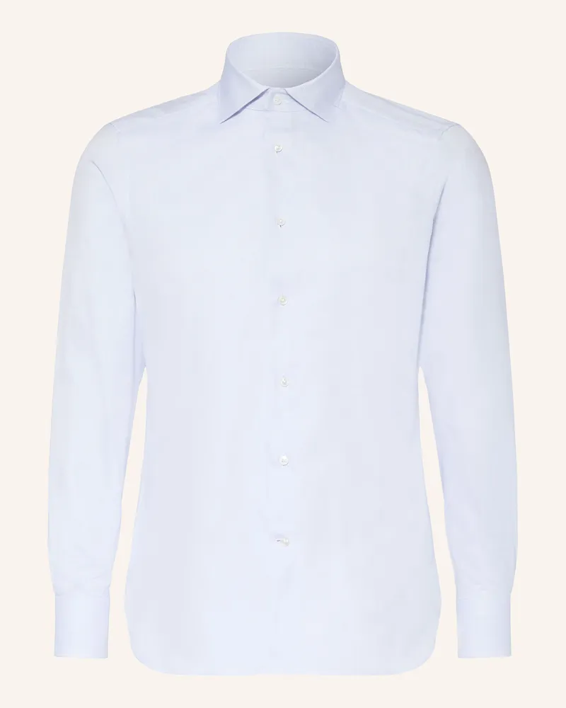 Ermenegildo Zegna Hemd Regular Fit blau Hellblau