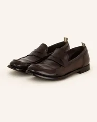 Officine Creative Italia Penny-Loafer ANATOMIA - DUNKELBRAUN Braun