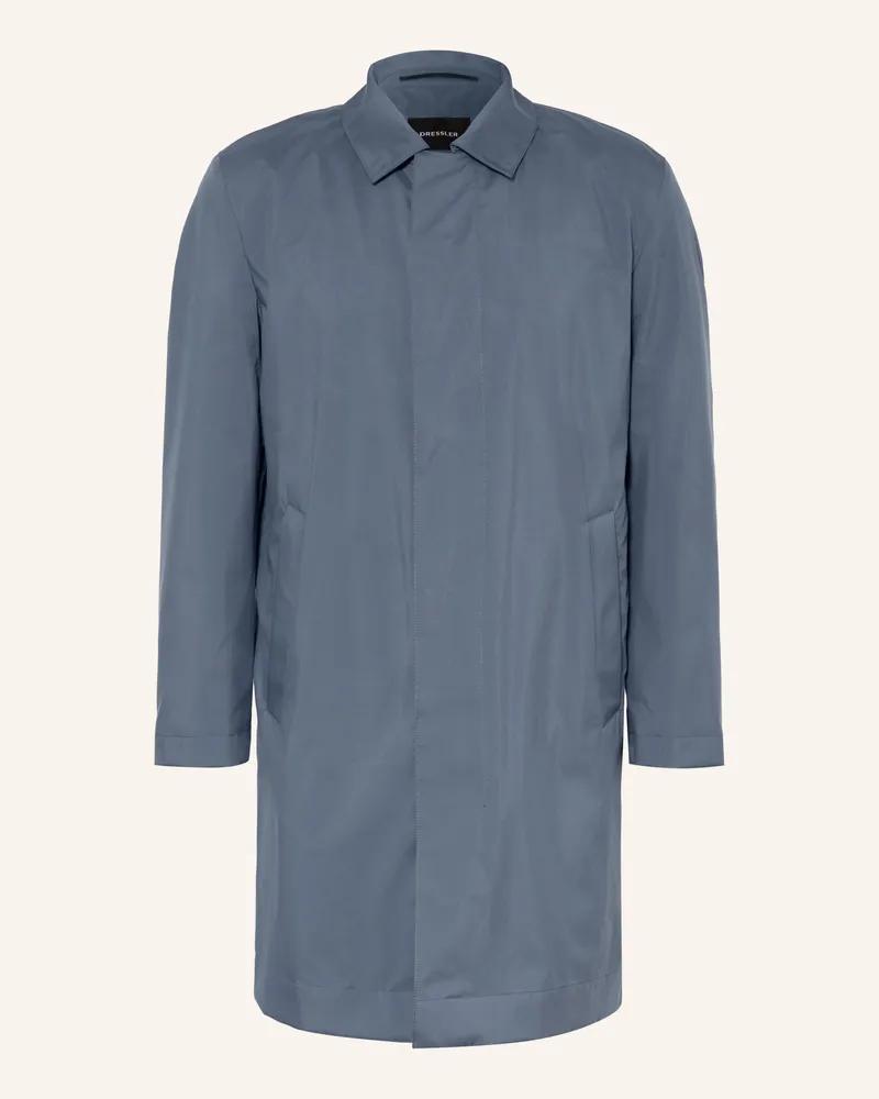 Dressler Mantel blau Blaugrau