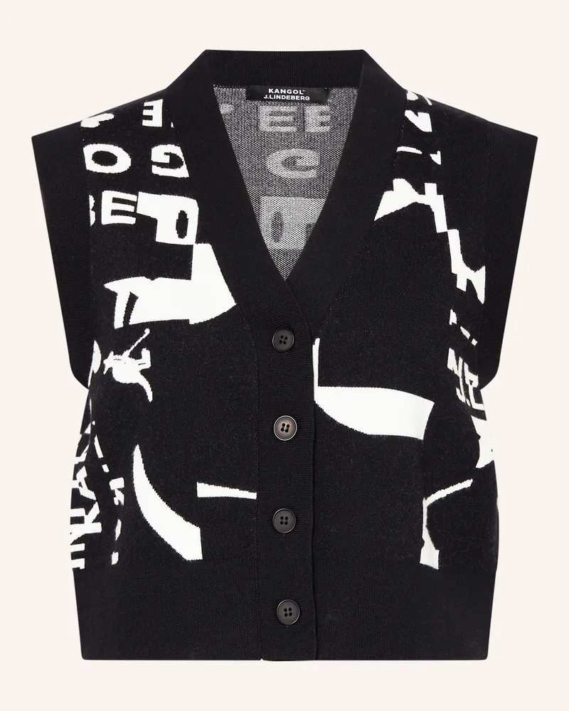J.Lindeberg Strickweste Schwarz