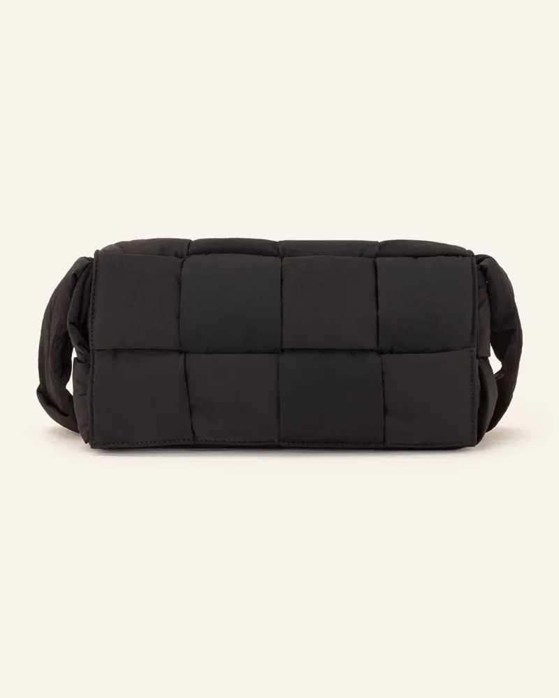 Bottega Veneta Umhängetasche PADDED TECH CASSETTE Grau