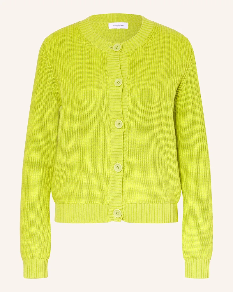 Darling Harbour Strickjacke Limette