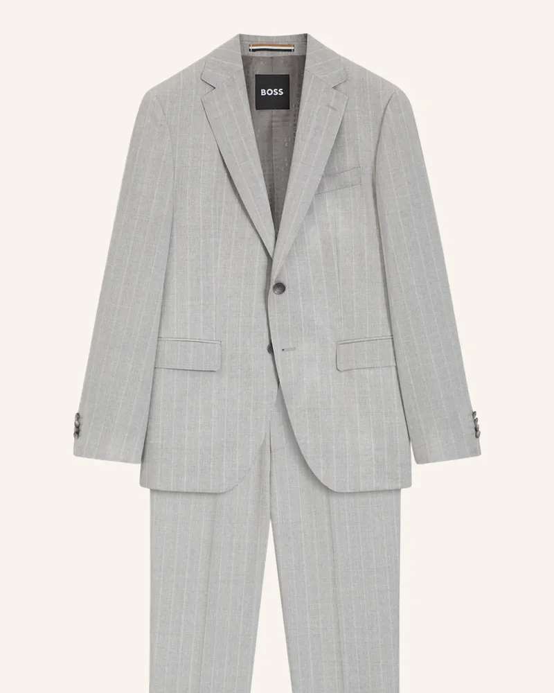 HUGO BOSS Business Anzug H-Jeckson-2pcs-253 Regular Fit grau Grau