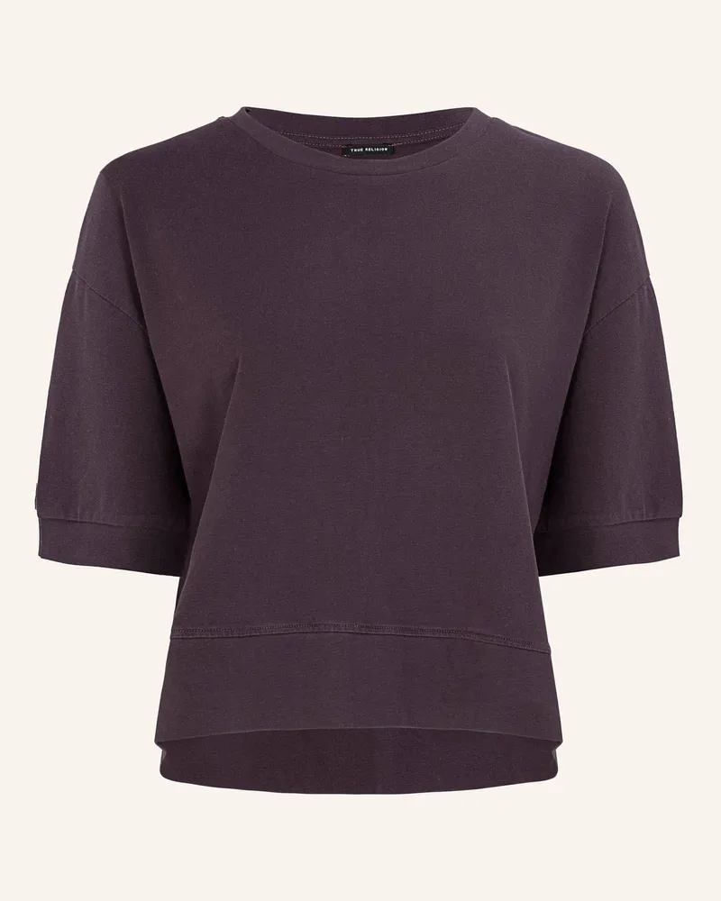 True Religion T-Shirt LYLA Dunkellila
