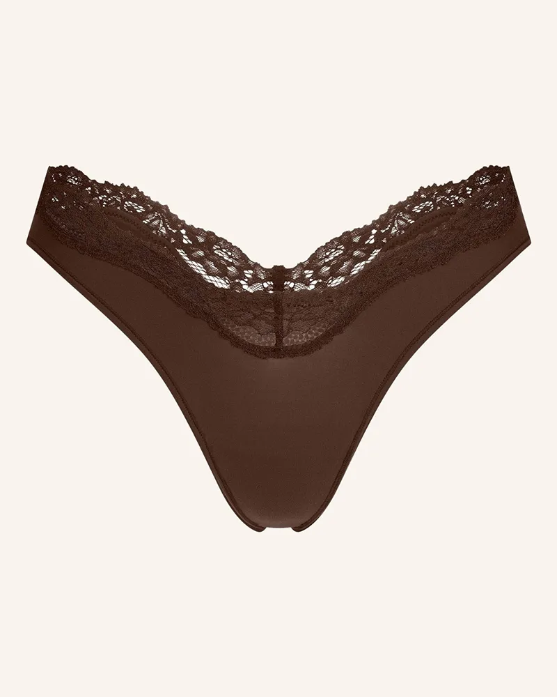SKIMS String Fits Everybody braun Espresso