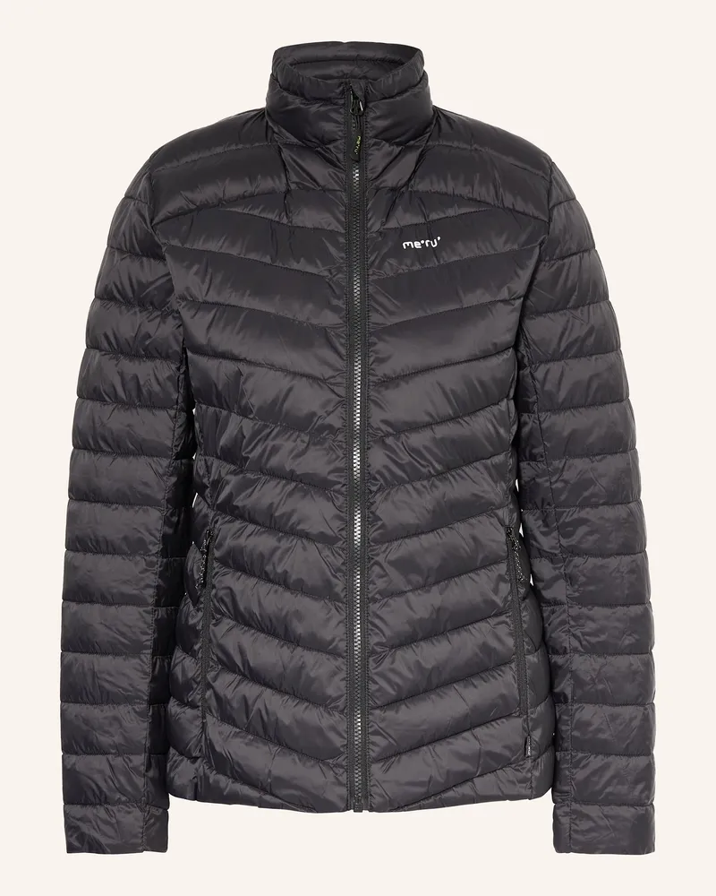 me°ru' Steppjacke Weston 2.0 schwarz Schwarz
