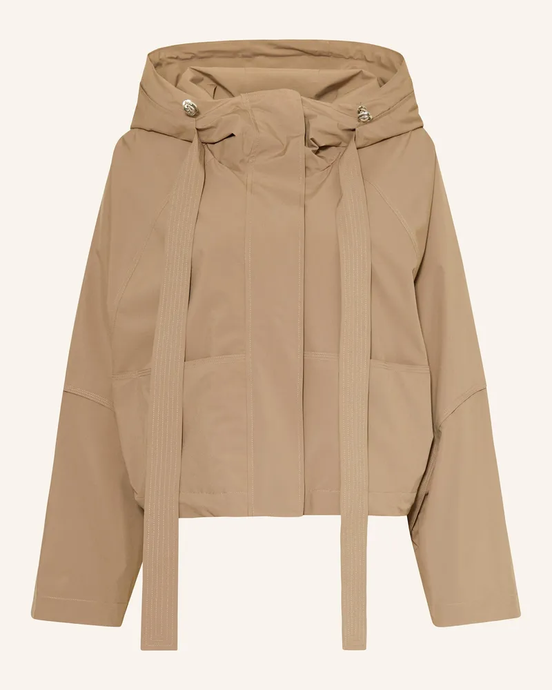 Mrs & HUGS Jacke Taupe