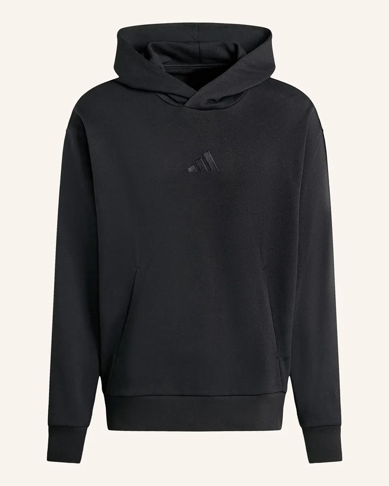 adidas Oversized-Hoodie All Szn French Terry schwarz Schwarz