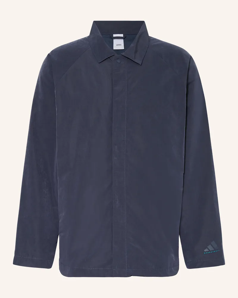 adidas Oversized-Trainingsjacke schwarz Dunkelblau