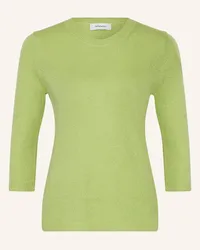 Darling Harbour Cashmere-Pullover mit 3/4-Arm und Glitzergarn Gruen