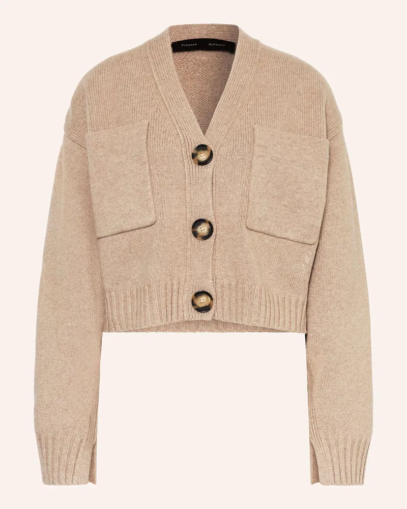 Proenza Schouler Strickjacke SOFIA aus Cashmere Beige
