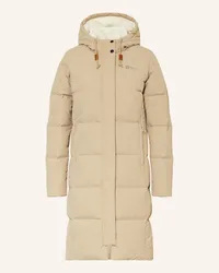 Jack Wolfskin Daunenmantel NORDLICHT Braun