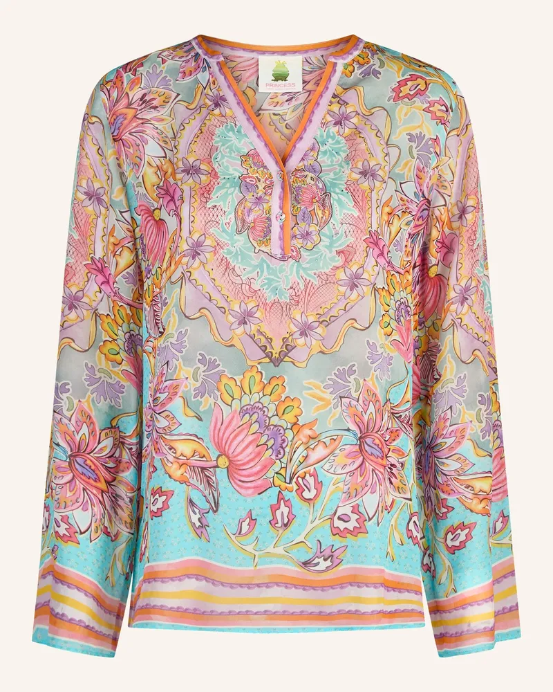 Princess goes Hollywood Tunika mit Schmucksteinen Türkis