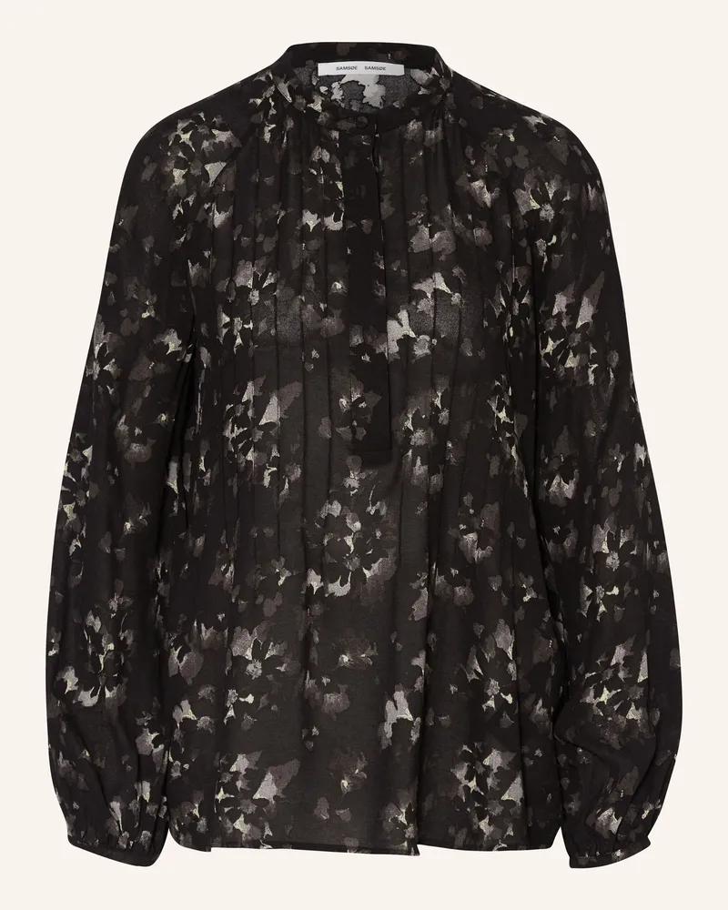 Samsøe & Samsøe Blusenshirt Saselmas schwarz Schwarz