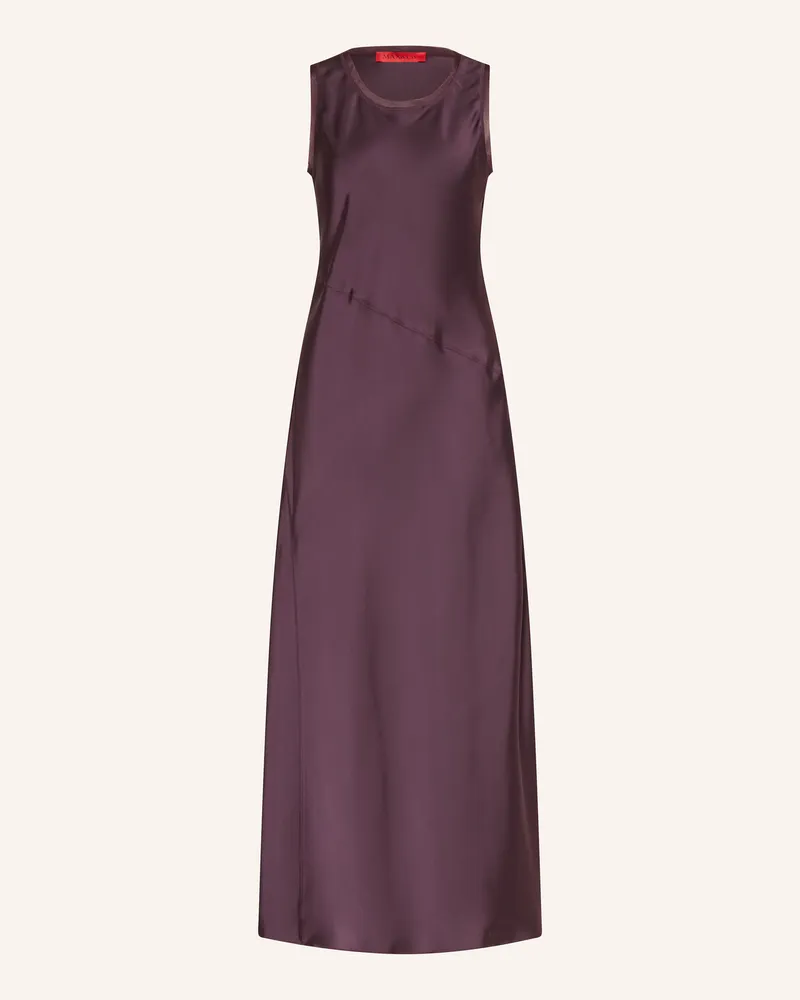 MAX&Co. Satinkleid Sub lila Dunkellila