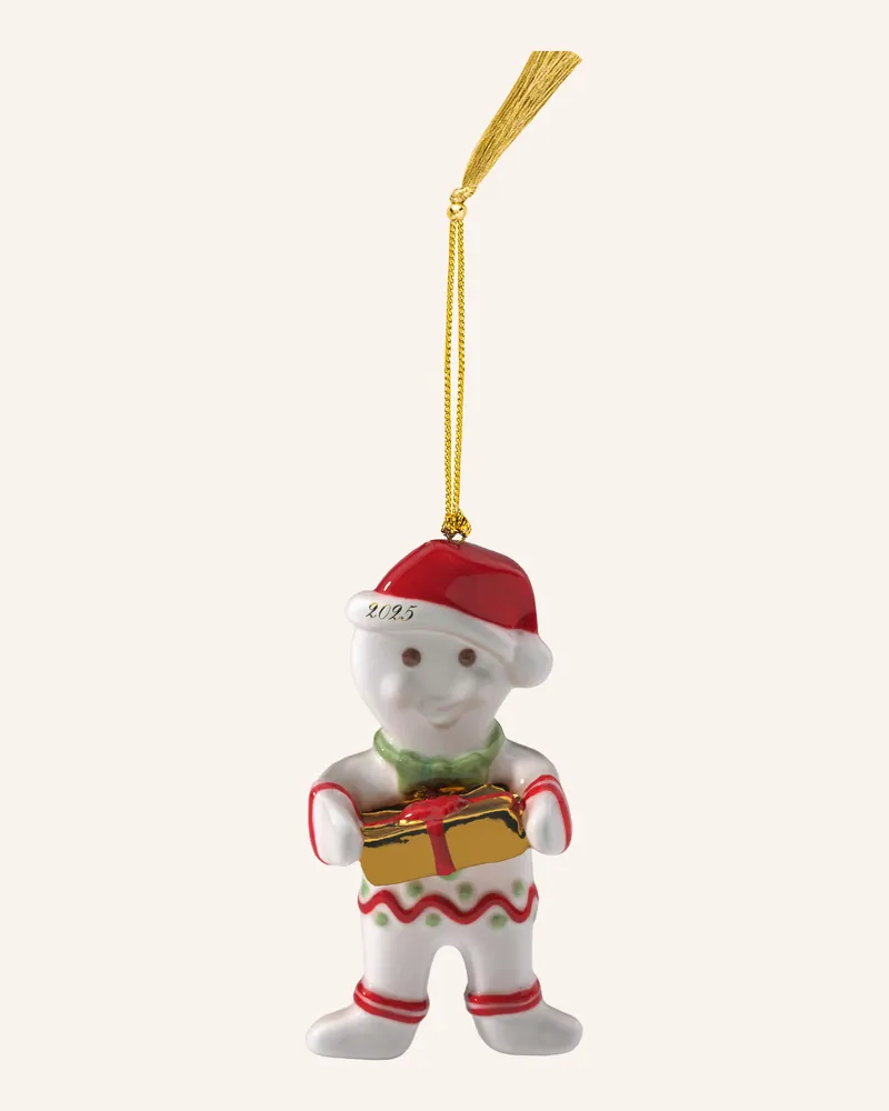 Villeroy & Boch Ornament Lebkuchenmann 2025 CHRISTMAS CLASSICS Gelb