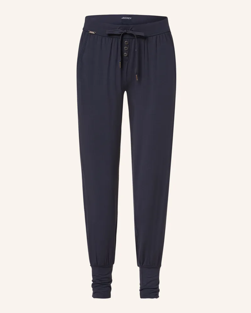 Jockey Schlafhose SUPERSOFT LOUNGE Dunkelblau