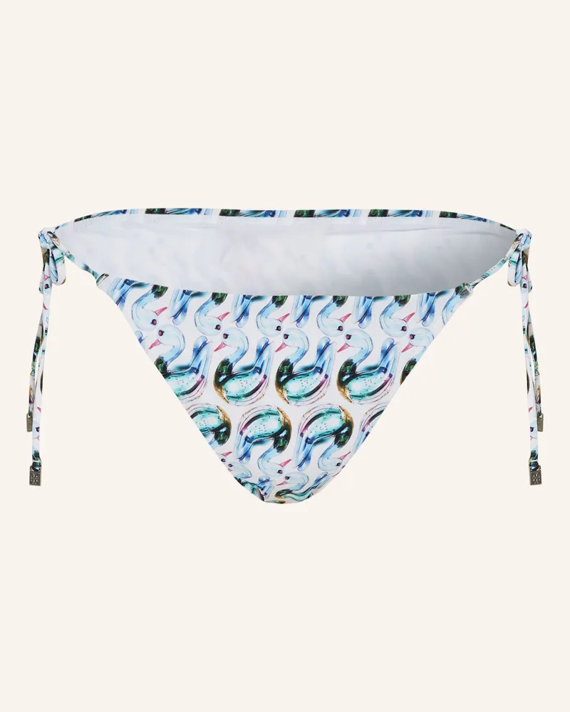 Tory Burch Triangel-Bikini-Hose blau Weiss